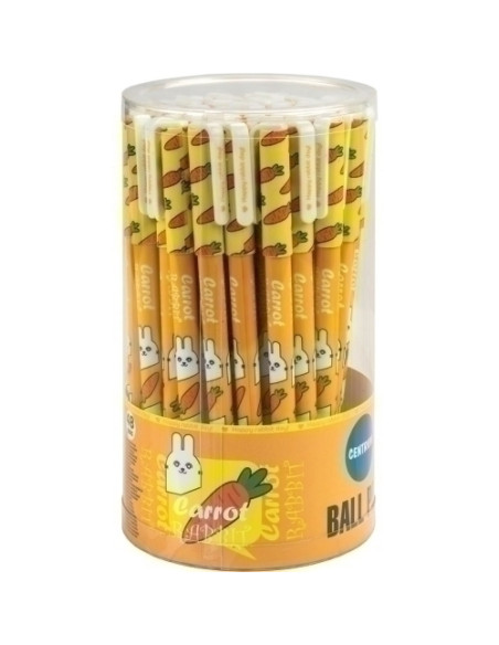 BOLIGRAFO CENTRUM CARROT RABBIT BOTE DE 48