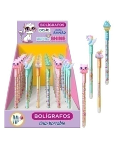 BOLIGRAFO DOHE RAIN O SHINE BORRABLE EXPOSITOR de 36