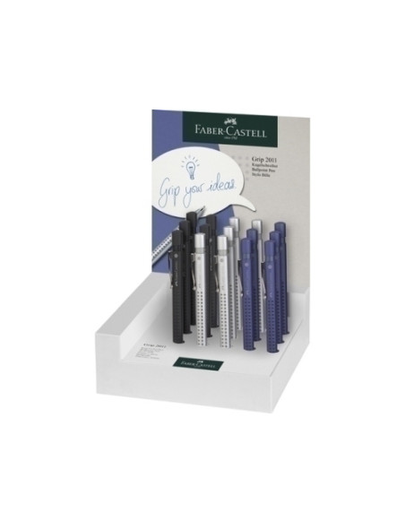 BOLIGRAFO FABER-CASTELL GRIP 2011 EXPOSITOR DE 15