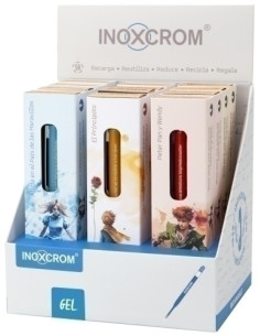 BOLIGRAFO INOXCROM BOOKS CUENTOS EXPOSITOR DE 12