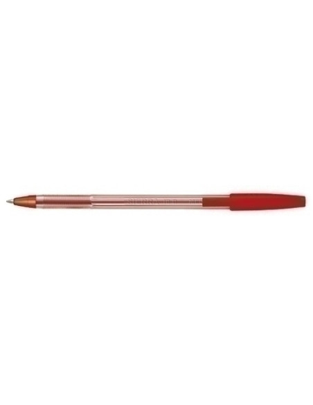BOLIGRAFO INOXCROM SIERRA MEDIO ROJO