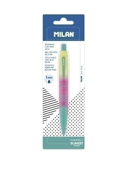 BOLIGRAFO MILAN RETRACTIL COMPACT SUNSET