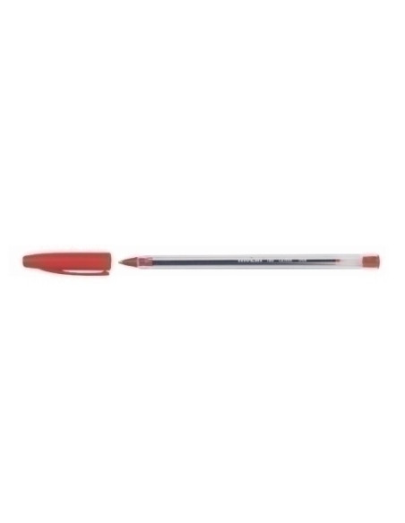 BOLIGRAFO MOLIN CRISTAL ROJO