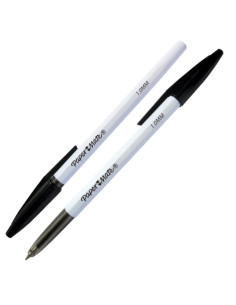 BOLIGRAFO PAPER MATE 045 CAP 10 NEGRO