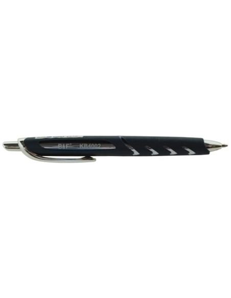 BOLIGRAFO RT BEIFA B&F KB-4002 07 mm  NEGRO