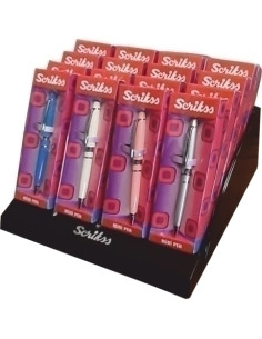 BOLIGRAFO SCRIKSS MINI SURTIDO EXPOSITOR de 20 5 colores