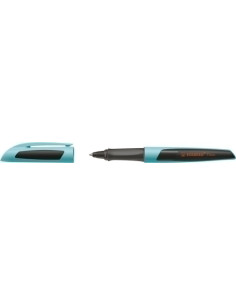 BOLIGRAFO STABILO FLOW 05 AZUL PURISTA tinta azul