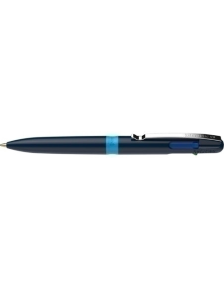 BOLIGRAFO de 4 COLORES SCHNEIDER TAKE 4 AZUL