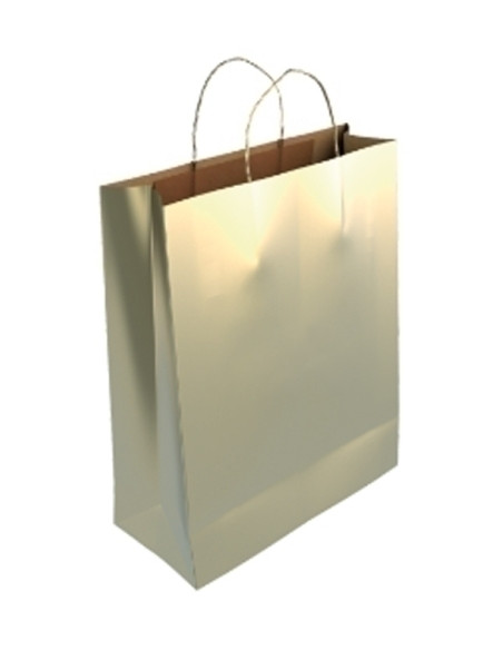 BOLSA de PAPEL ANDINA KRAFT LISO 40x46x18 cm CRUDOORO a GRANEL caja de 200