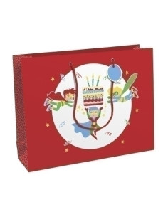 BOLSA de PAPEL CLAIREFONTAINE EXCELLIA SHOPPING 373x118x275cm POWER PACK DE 6