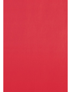 BOLSA de PAPEL TV CELULOSA 18x10x23 cm ROJO PAQUETE de 25