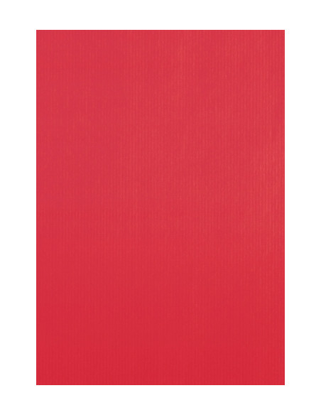 BOLSA de PAPEL TV CELULOSA 32x12x41 cm ROJO PAQUETE de 25