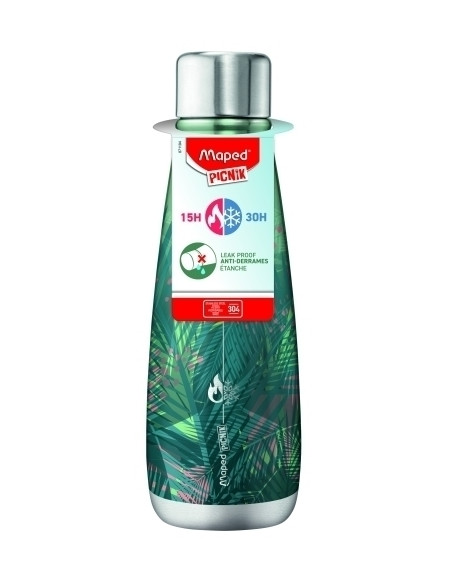 BOTELLA MAPED PICNIK ADULTO ACERO INOXIDABLE TERM 500ml  TROPIC