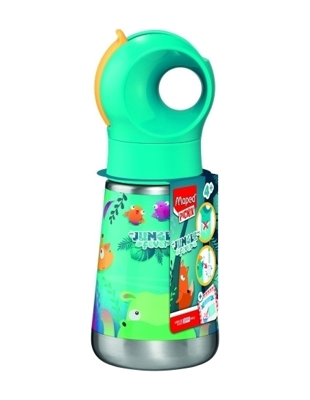 BOTELLA MAPED PICNIK JUNGLE FEVER 430ml  INOX