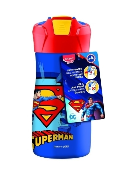 BOTELLA MAPED SUPERMAN 430ml  INOX