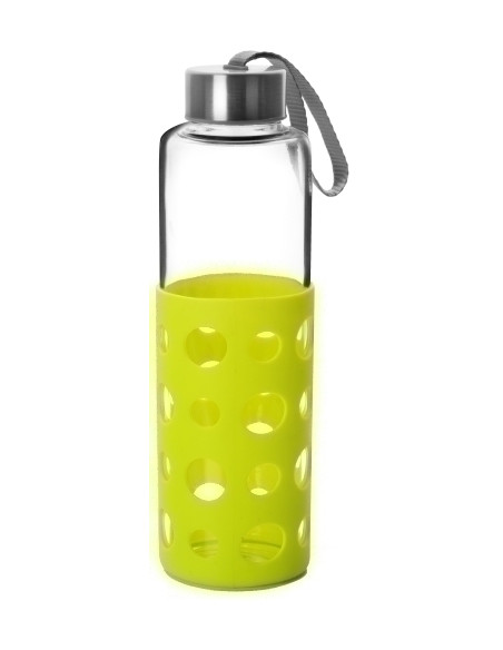 BOTELLA VIDRIO IBILI LAKE 500ml BOROSILICATO VERDE