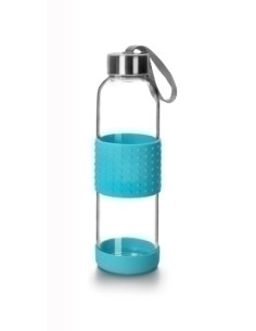 BOTELLA VIDRIO IBILI SKY 500ml BOROSILICATO AZUL