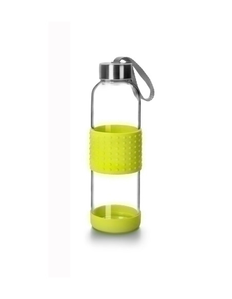 BOTELLA VIDRIO IBILI SKY 500ml BOROSILICATO VERDE