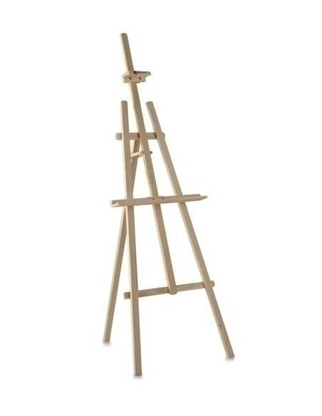CABALLETE PINTOR ARTIST TRIPODE MADERA DE PINO 175 cm