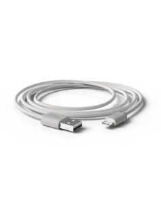 CABLE GROOVY USB - LIGHTNING APPLE ALTO RENDIMIENTO 15A BLANCO 1 m