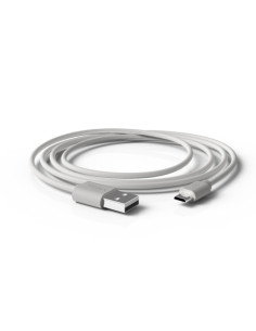 CABLE GROOVY USB - MICRO ALTO RENDIMIENTO 15A BLANCO 1 m