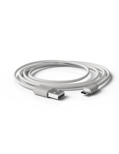 CABLE GROOVY USB - MICRO ALTO RENDIMIENTO 15A BLANCO 1 m