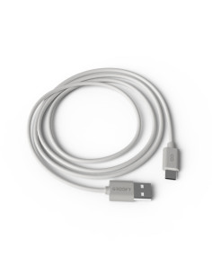 CABLE GROOVY USB - TYPE C ALTO RENDIMIENTO 15A BLANCO 1 m