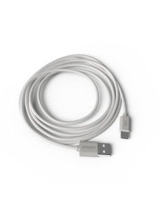 CABLE GROOVY USB - TYPE C ALTO RENDIMIENTO 2A BLANCO 2 m