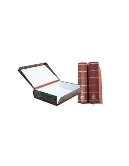CAJA CON FORMA DE LIBRO F MARRON