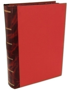 CAJA CON FORMA DE LIBRO F PROLONGADO MARRON