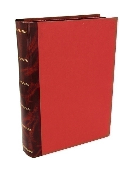 CAJA CON FORMA DE LIBRO F PROLONGADO MARRON