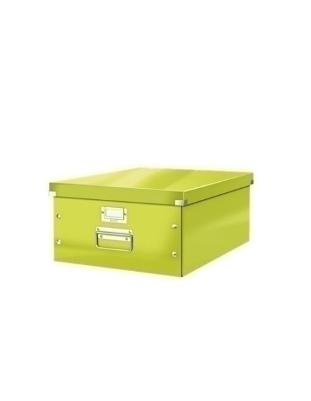 CAJA PARA ALMACENAMIENTO LEITZ CLICK&STORE GRANDE 369x200x484 mm VERDE