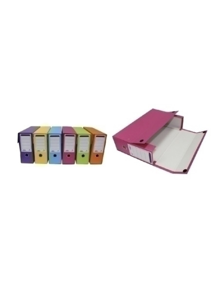 CAJA de TRANSFERENCIAS MARIOLA CARTON FORRADO MATE F con OLLAOS ROSA