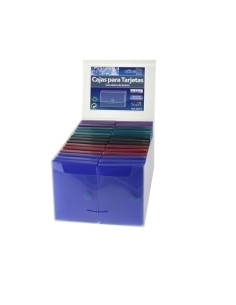CAJA para TARJETAS OFFICE BOX SUPRA EXPOSITOR de 30