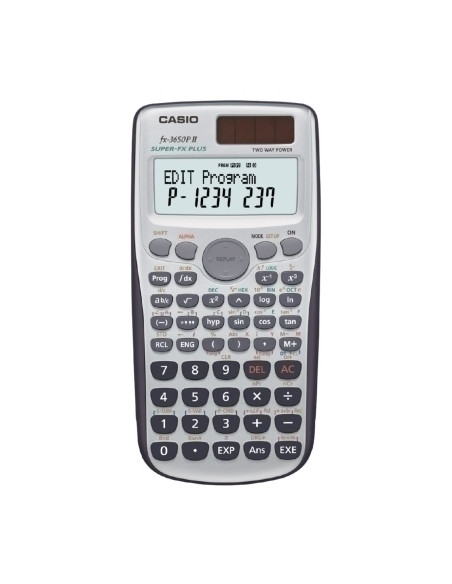 CALCULADORA CIENTIFICA CASIO 102 DIGITOS FX-3650 P 2 líneas PROGRAMABLE
