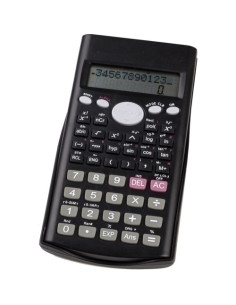 CALCULADORA CIENTIFICA CENTRUM 102 DIGITOS 2 líneas NEGRO
