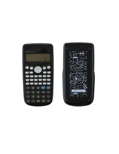 CALCULADORA CIENTIFICA OFFICE BOX 102 DIGITOS 2 líneas NEGRO