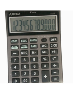 CALCULADORA SOBREMESA AURORA 12 DIGITOS DT661