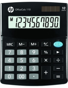 CALCULADORA SOBREMESA HP 10 DIGITOS HP-OC 110INT BX