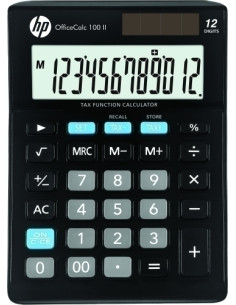 CALCULADORA SOBREMESA HP 12 DIGITOS HP-OC 100 IIINT BX
