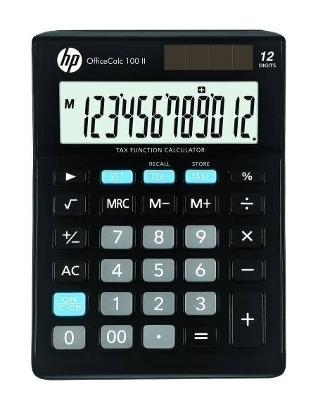CALCULADORA SOBREMESA HP 12 DIGITOS HP-OC 100 IIINT BX