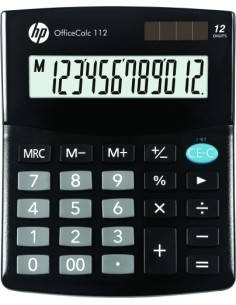 CALCULADORA SOBREMESA HP 12 DIGITOS HP-OC 112INT BX