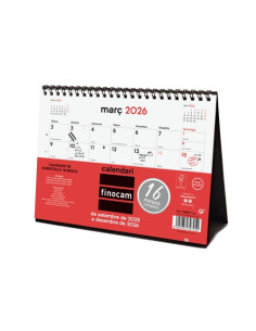 CALENDARI 2025-26 FINOCAM CATALAN 16 MESES NEUTRO SOBRETAULA MV S 210x150