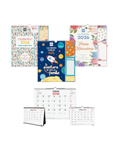 CALENDARIO 2025-26 FINOCAM 16 MESES SURTIDO PACK de 12