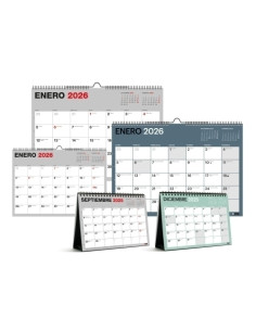 CALENDARIO 2025-26 MIQUELRIUS 18 MESES BASIC&CHROMAT SURTIDO LOTE DE 16