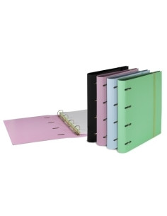 CARPEBLOC PARDO MINIMAL CARTON FORRADO 320x280 4 anMIXTAS 35mm con REC 120 hj 90grCUADRIC VERDE