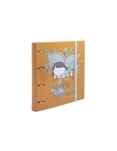 CARPEBLOC PARDO MUXOTE ABRIRME CARTON FORRADO 320x280 4 anMIXTAS 35mm con REC 120 hj 90grCUADRIC5x5 NARANJA