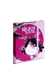 CARPEBLOC PARDO MUXOTE BELLEZA CARTON FORRADO 320x280 4 anMIXTAS 35mm con REC 120 hj 90grCUADRIC5x5 ROSA