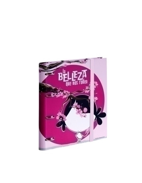 CARPEBLOC PARDO MUXOTE BELLEZA CARTON FORRADO 320x280 4 anMIXTAS 35mm con REC 120 hj 90grCUADRIC5x5 ROSA