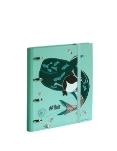 CARPEBLOC PARDO MUXOTE FLOW CARTON FORRADO 320x280 4 anMIXTAS 35mm con REC 120 hj 90grCUADRIC5x5 AZUL